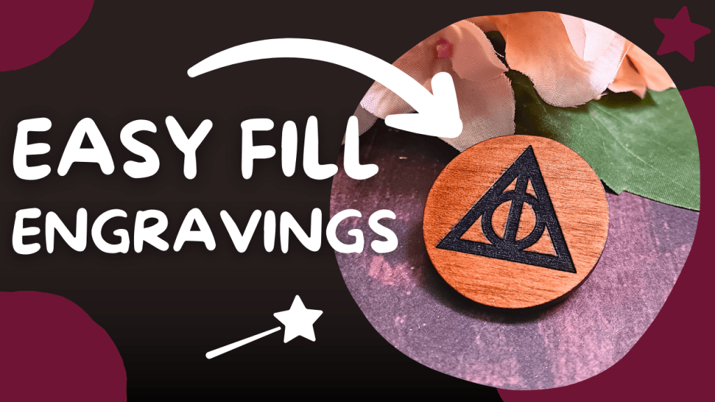 How to Fill Wood Laser Engravings With&nbsp;Color