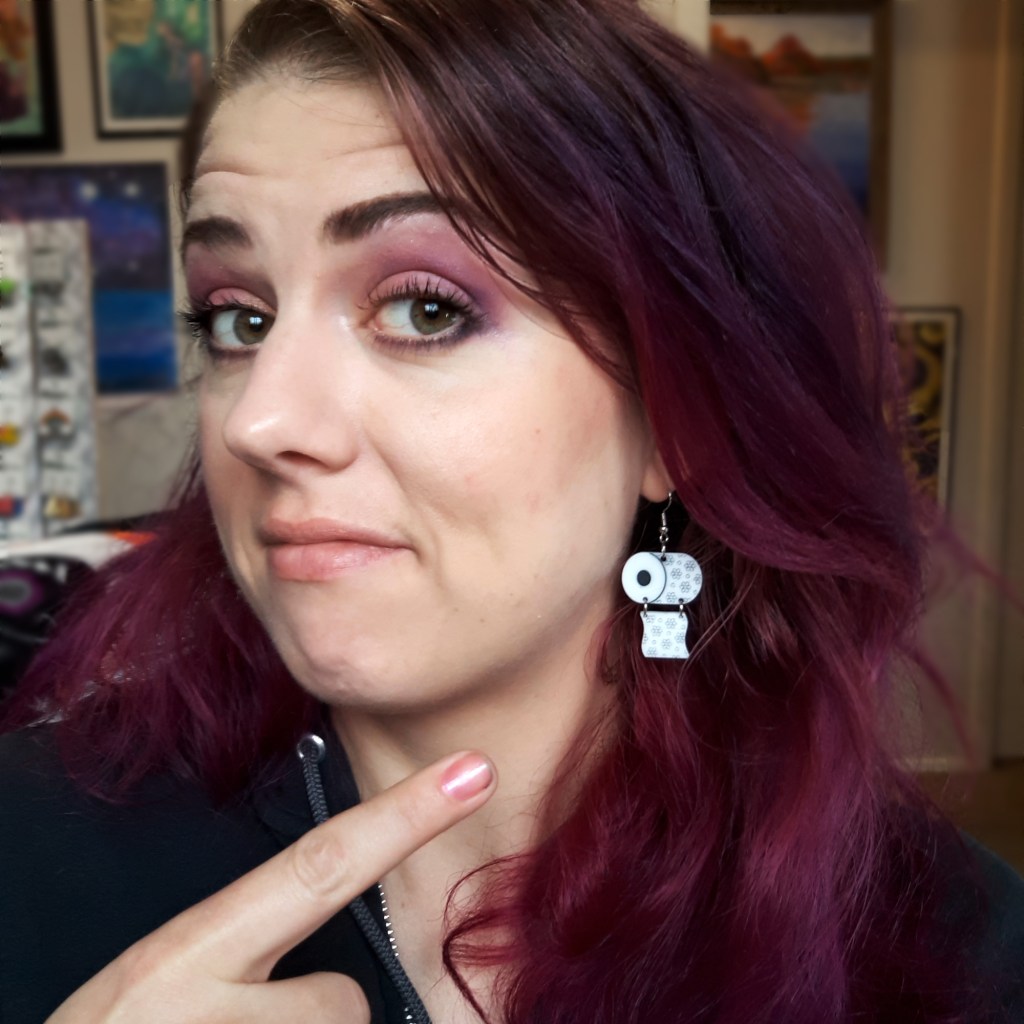 2 Ply Toilet Paper White Quilted Funny Statement Dangle Earrings Jewelry toiletpaper joke 11