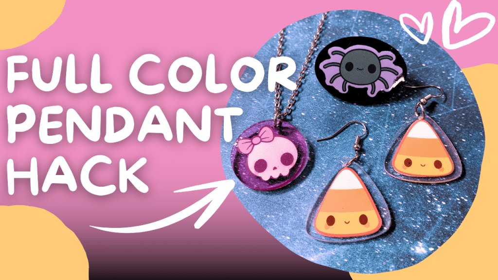 How to Make Laser Cut Jewelry Charms with Full Color Images –&nbsp;Hack