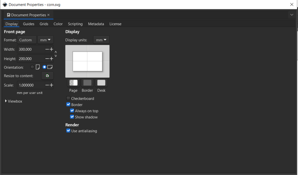 1 Document Properties 2