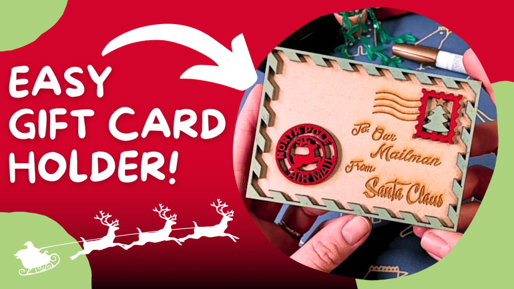 Creative Customizable Laser Cut Gift Card Holder&nbsp;Craft