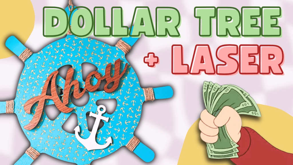 5 Laser Crafts from the Dollar Tree to SELL for MEGA&nbsp;Profit