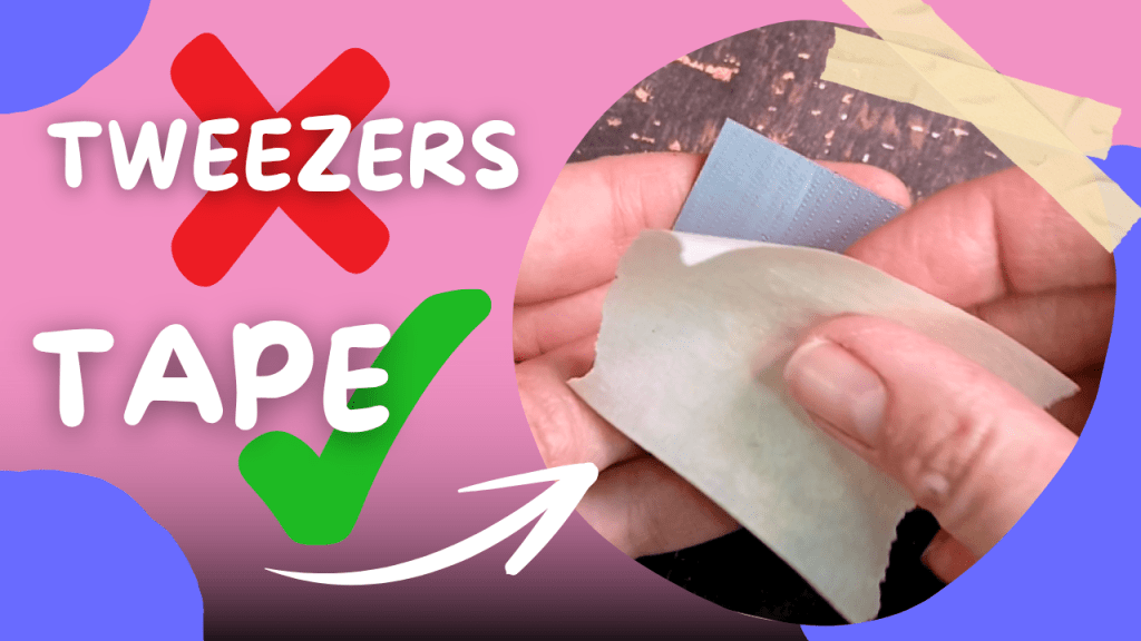 Best Tape Hacks for Tiny Laser&nbsp;Pieces