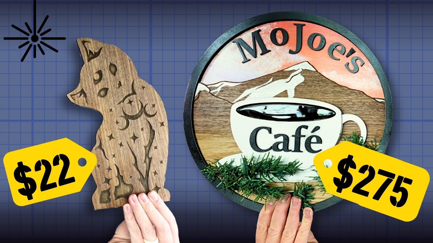 Repeatable or Custom Laser Cut Projects: How I Turned $65 of Wood into $415