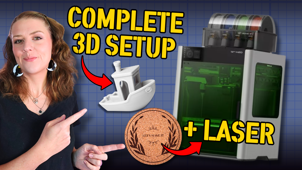 Bambu H2D 3D Printer + Laser Upgrade: Complete Setup