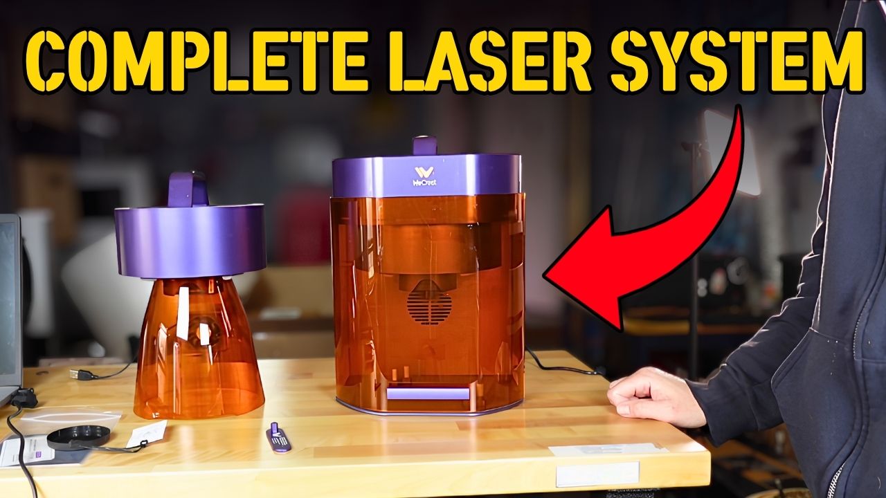Double Your Laser Business Output?? WeCreat Lumos 50W Fiber Laser Full Demo