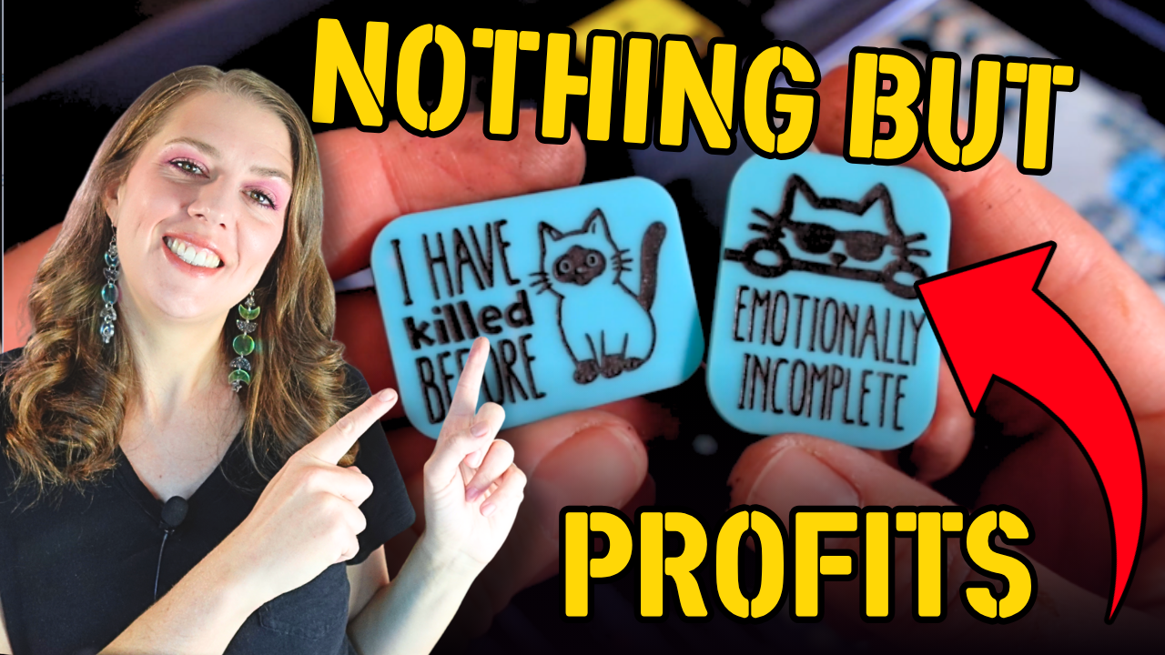 Scrap Bin to Christmas Cash – 3 Sellers I Cut on the iKier Master Laser